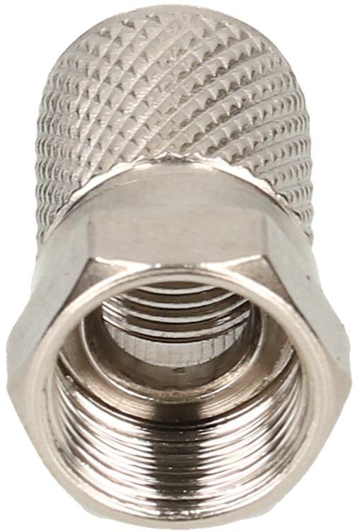 F-Stecker zum aufdrehen D=7mm 2 Stück
