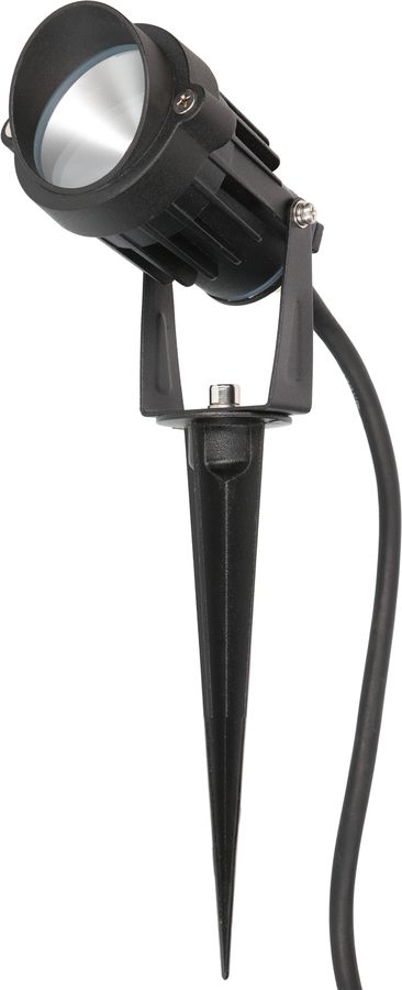 LED Gartenspot 350lm ALU schwarz IP65
