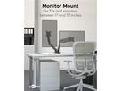Doppel-Monitorhalterung mit Gasdruckfeder