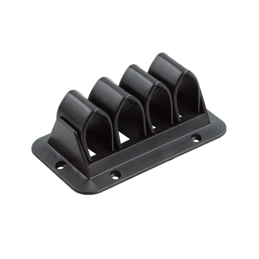 CATCHIT Up Kabelführung schwarz 4-fach