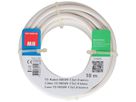 câble TD H05VV-F2X1.0 10m blanc