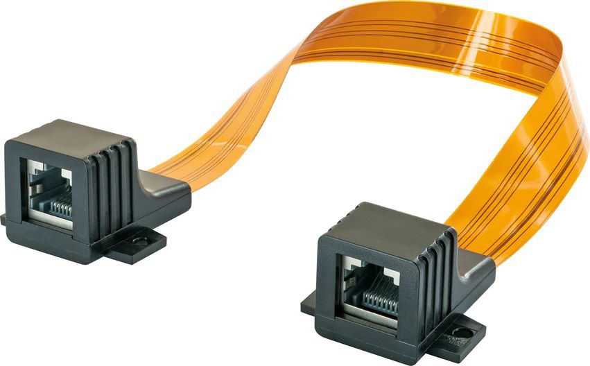 RJ45 réseau traversée de fenêtre