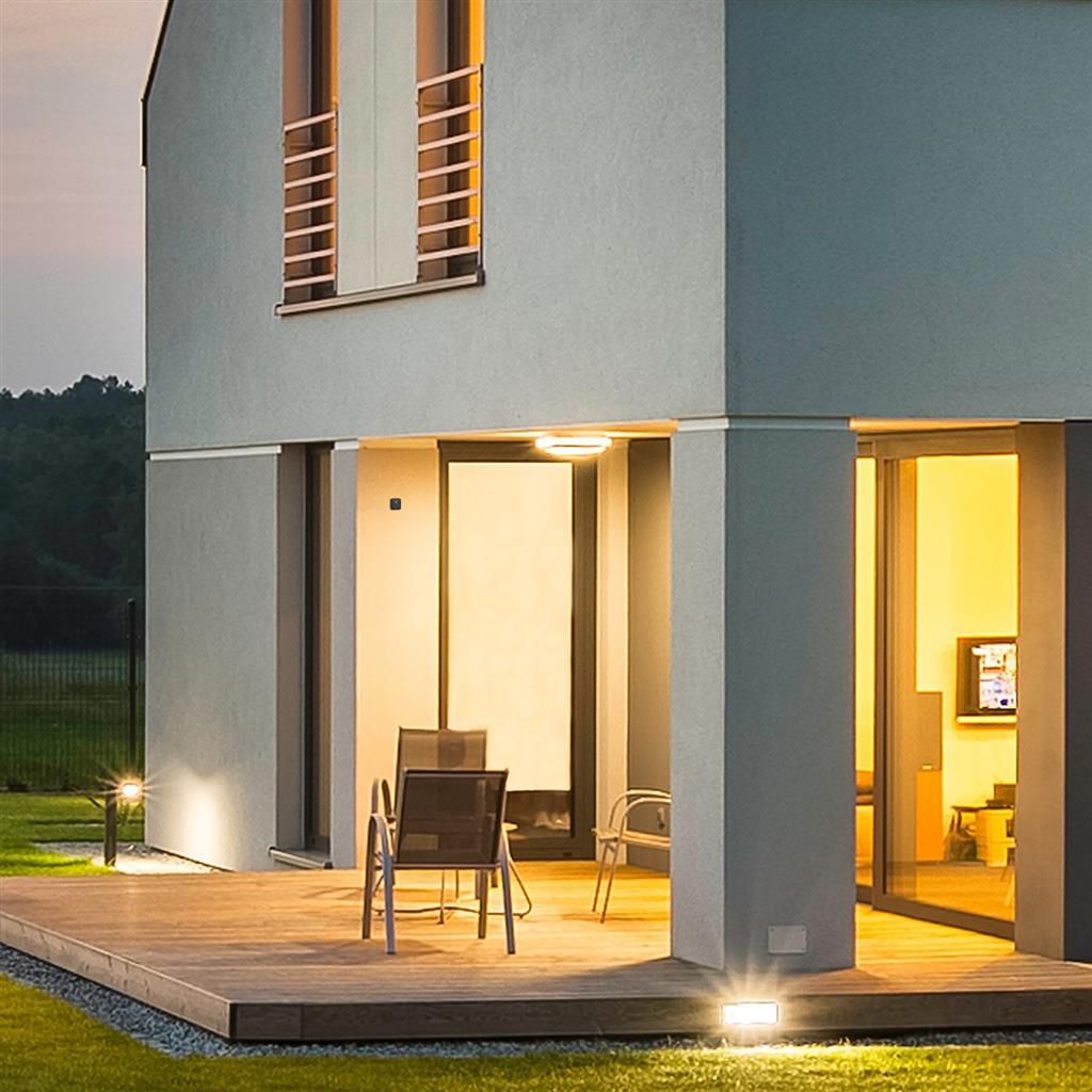 Capteur d'obscurité sans fil 1 canal noir IP55