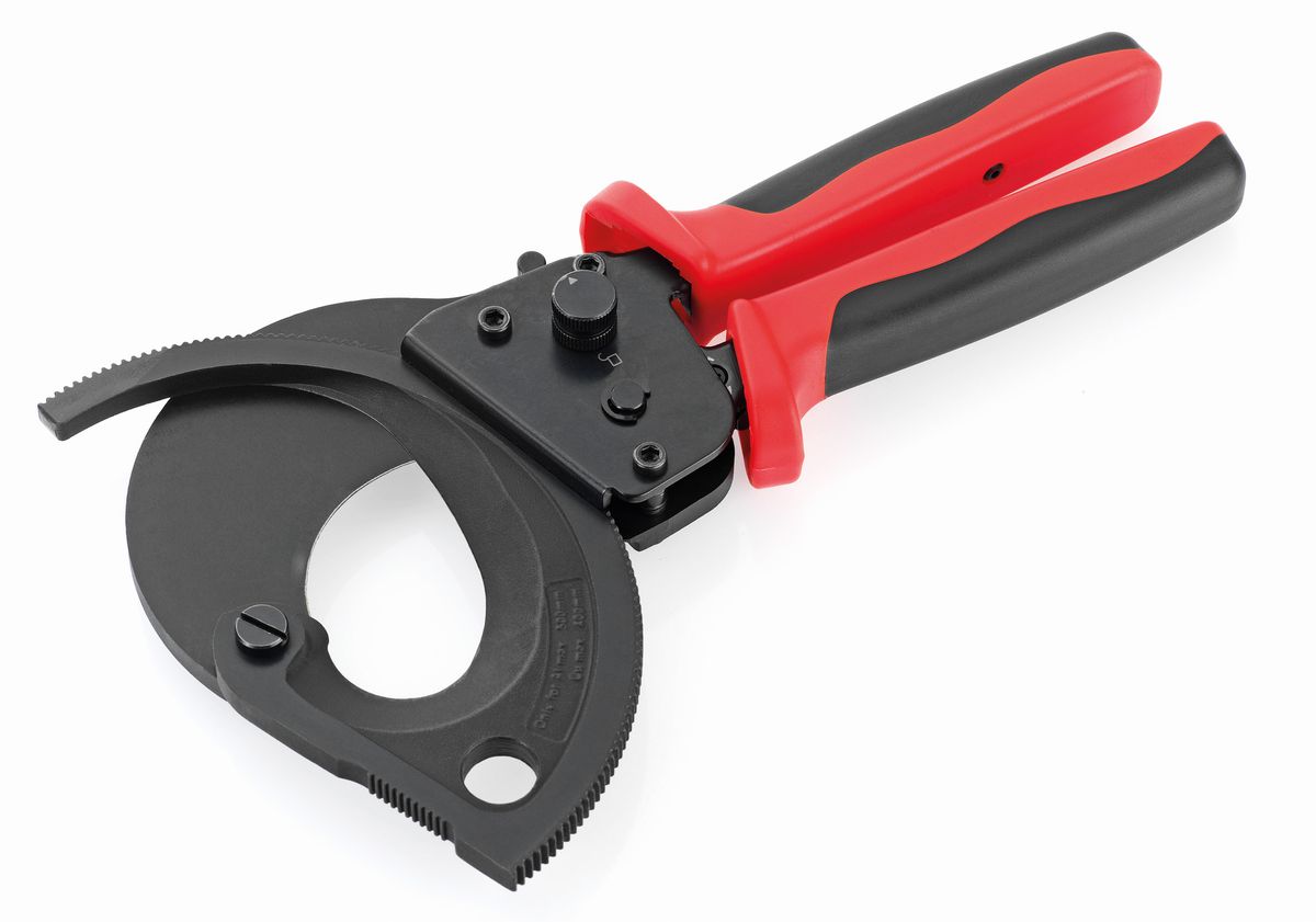 Coupe-câble à cliquet à une main jusqu'à 60 mm de diamètre
