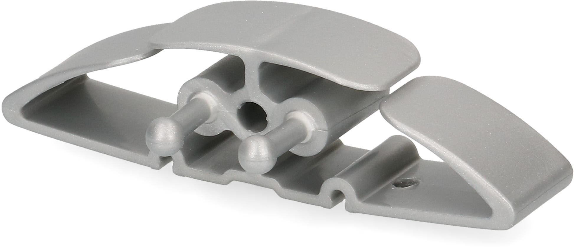 maillon de fixation Easy-Fix-Pro argent RAL9006