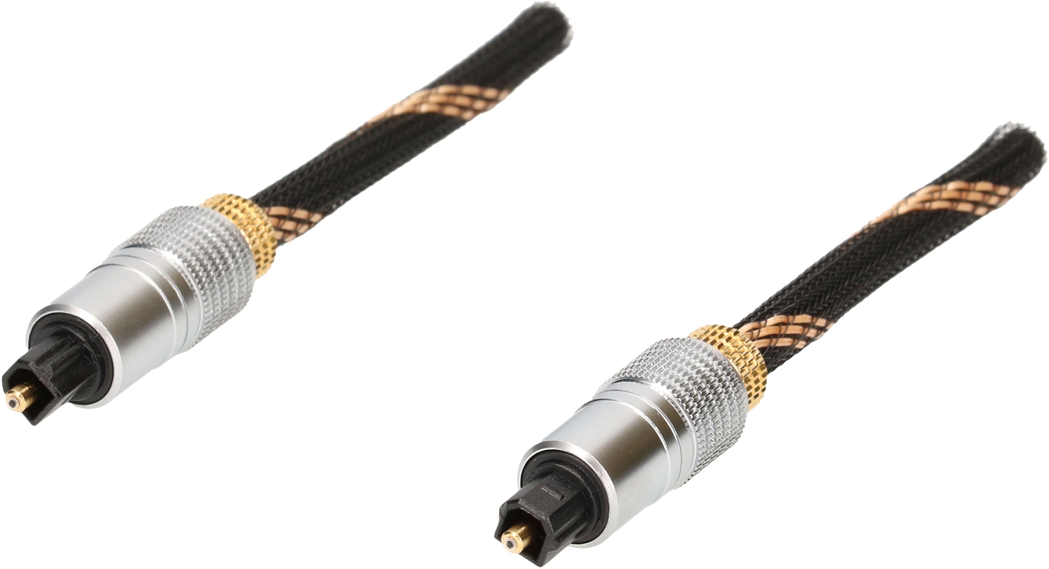 câble à fibre optique 3m noir