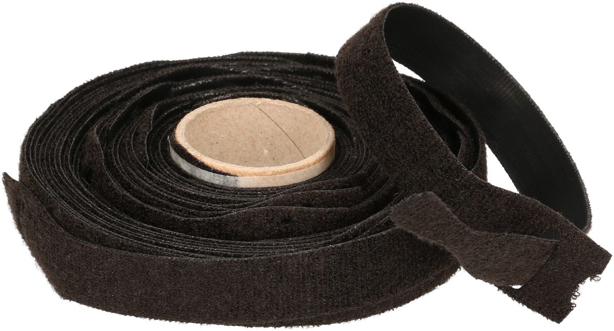 Collier de câblage velcro 16mmx300mm noir 25 pièces