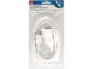 Rallonge TD H05VV-F3G1.0 3m blanc BS type 12 / type 13