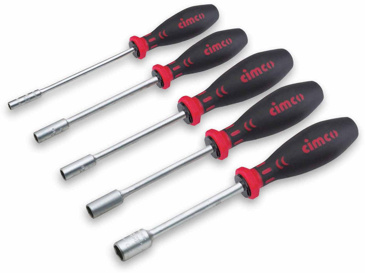 Assortiment de clés à douille hexagonales 5 pièces