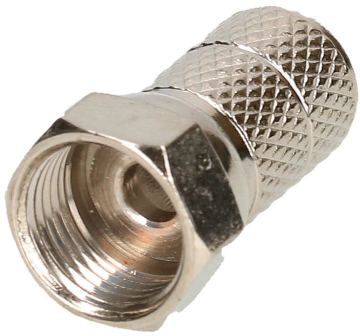 fiche F à visser D=6.5mm 2 pièces