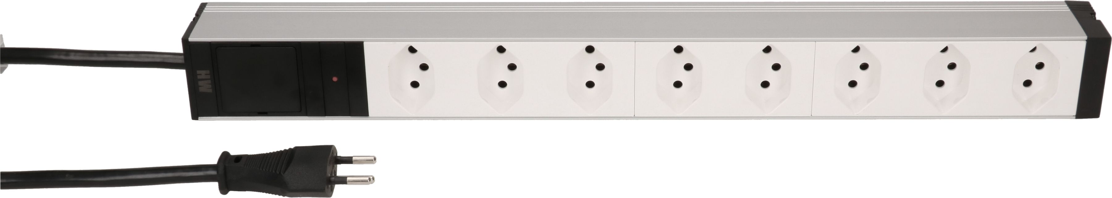 PDU 19 pouce 8x type 13 blanc 1U