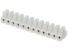 Klemmleiste 230/12 DS 1-2.5mm2 12-polig natur Drahtschutz