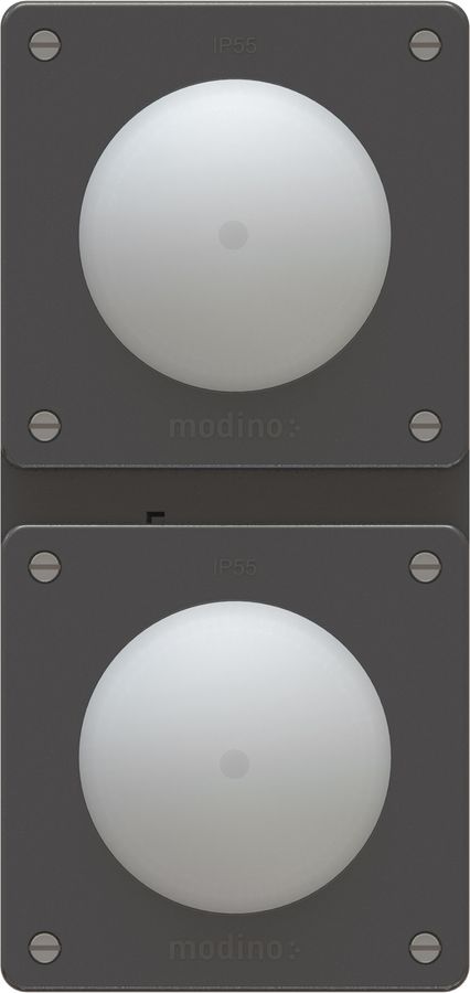 combinaison interrupteur s3 ill. / s3 ill. ta.2x1 ENC exo IP55 nr