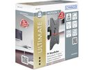 support TV mural MOTION 1 noir inclinable/orientable jusqu'à 25kg