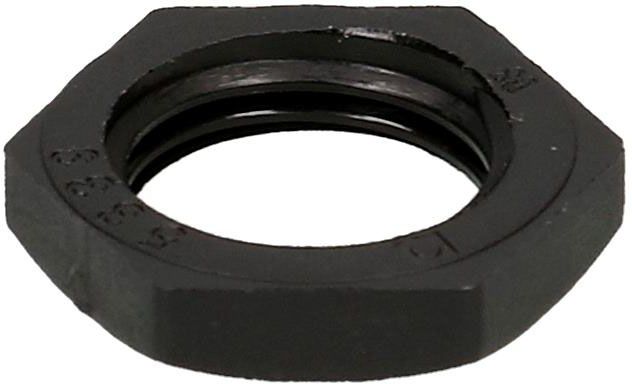 6kant-Mutter PA schwarz M10x1 SW14x3