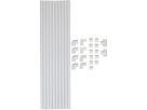 Cablefix set 7mm 10x 40cm + 21 accessoires blanc