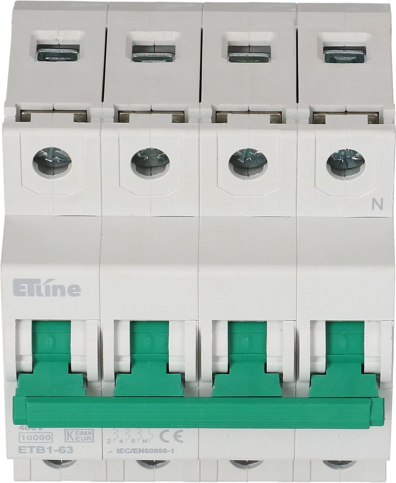 disjoncteur 3P+N C 13A 10kA