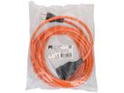 Rallonge EPR/PUR H07BQ-F3G1.5 5m orange type 23 / type 23