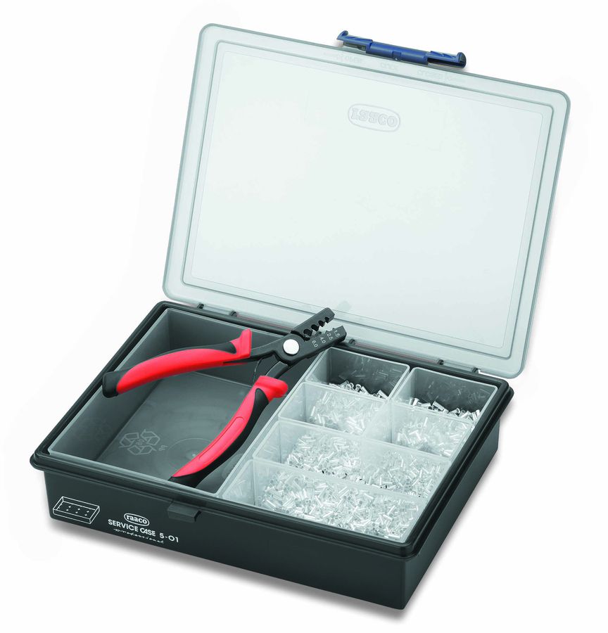 Assortiment de cosses tubulaires à sertir 3500 pièces assorties