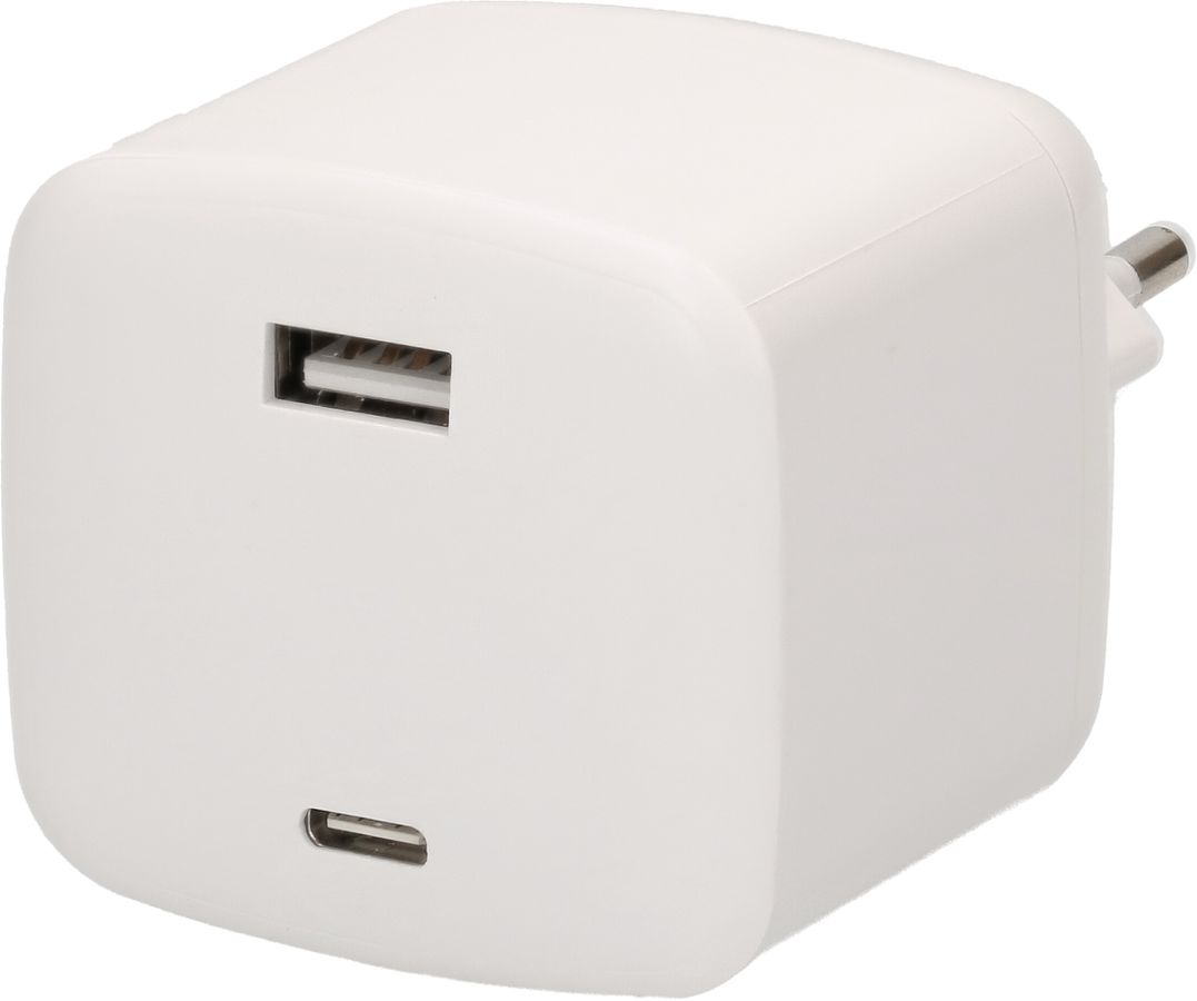 adattatore di ricarica rapida USB 1x USB-C PD 1x USB-A 45W bi