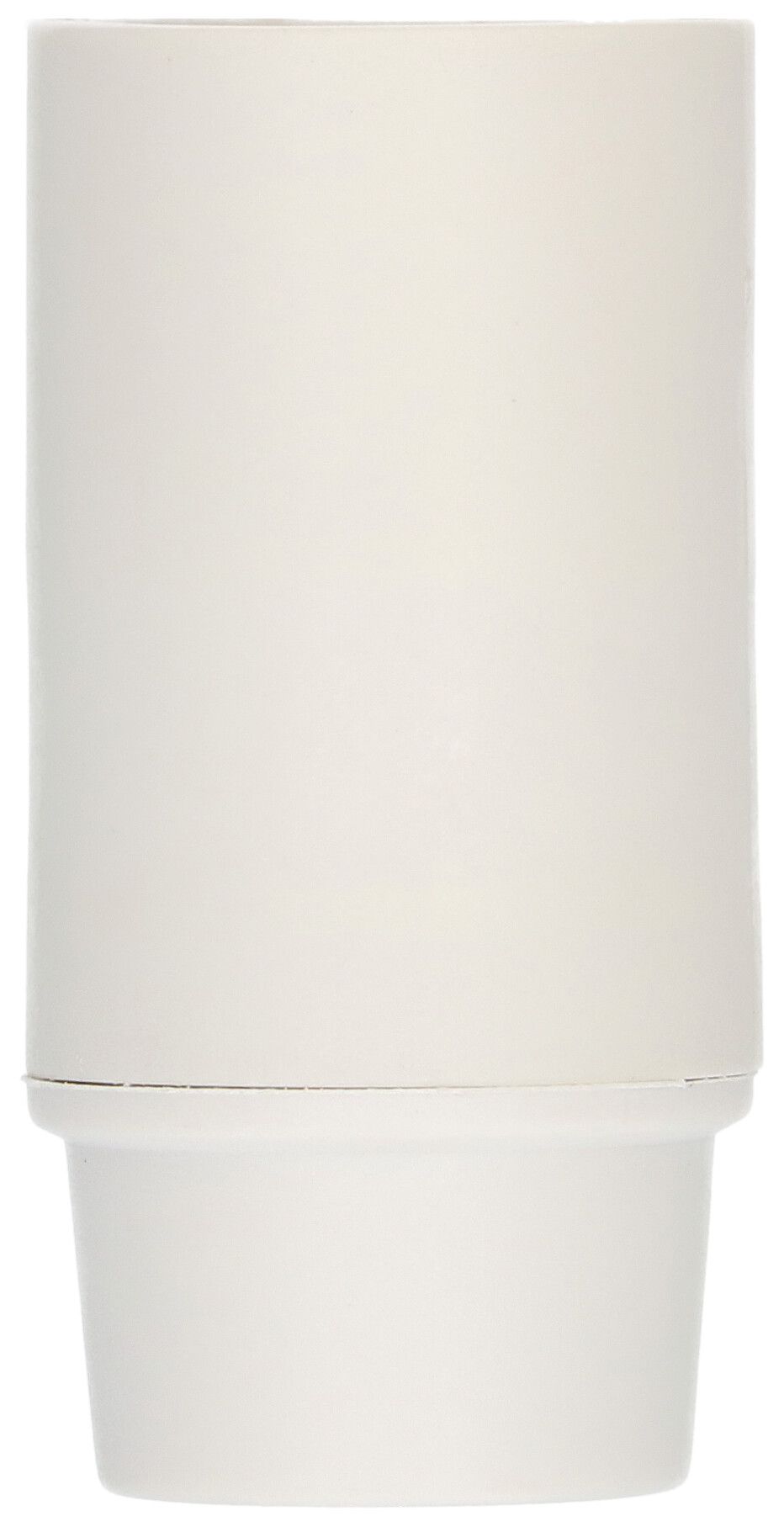 douille E14 manteau lisse M10x1 blanc