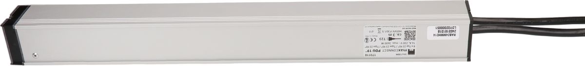 PDU 19 pouce 8x type 23 90° noir 1U