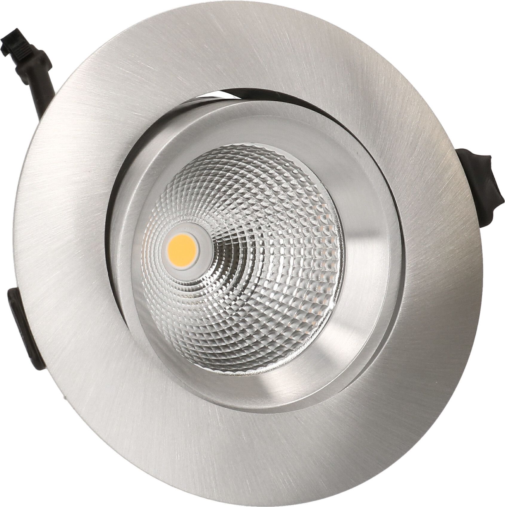 spot encastré à LED elegance alu brossé 3000K 900lm 38°