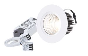 spot encastré à LED FIXO Ø68 blanc 3000K 960lm 60°