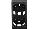 Gehäuse mit Montagerahmen Gr.2x1 AP Kallysto schwarz