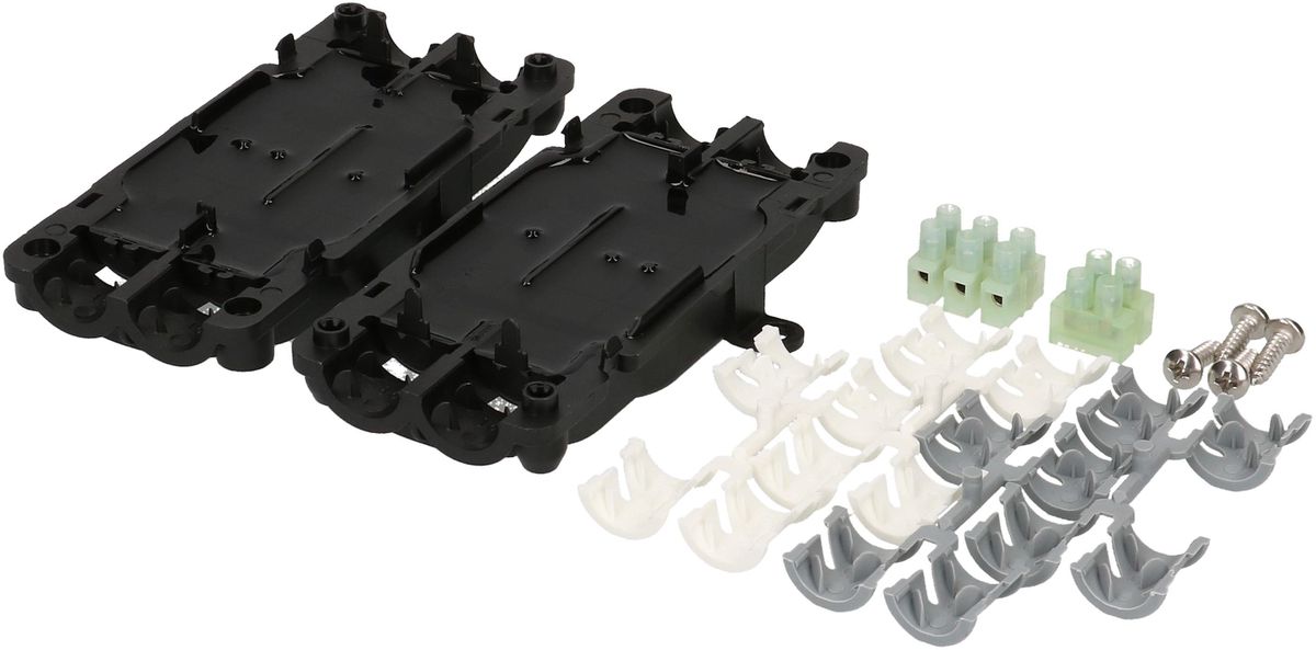 Boîte de connexion 2+3x2.5 mm2 IP68 Paguro noir