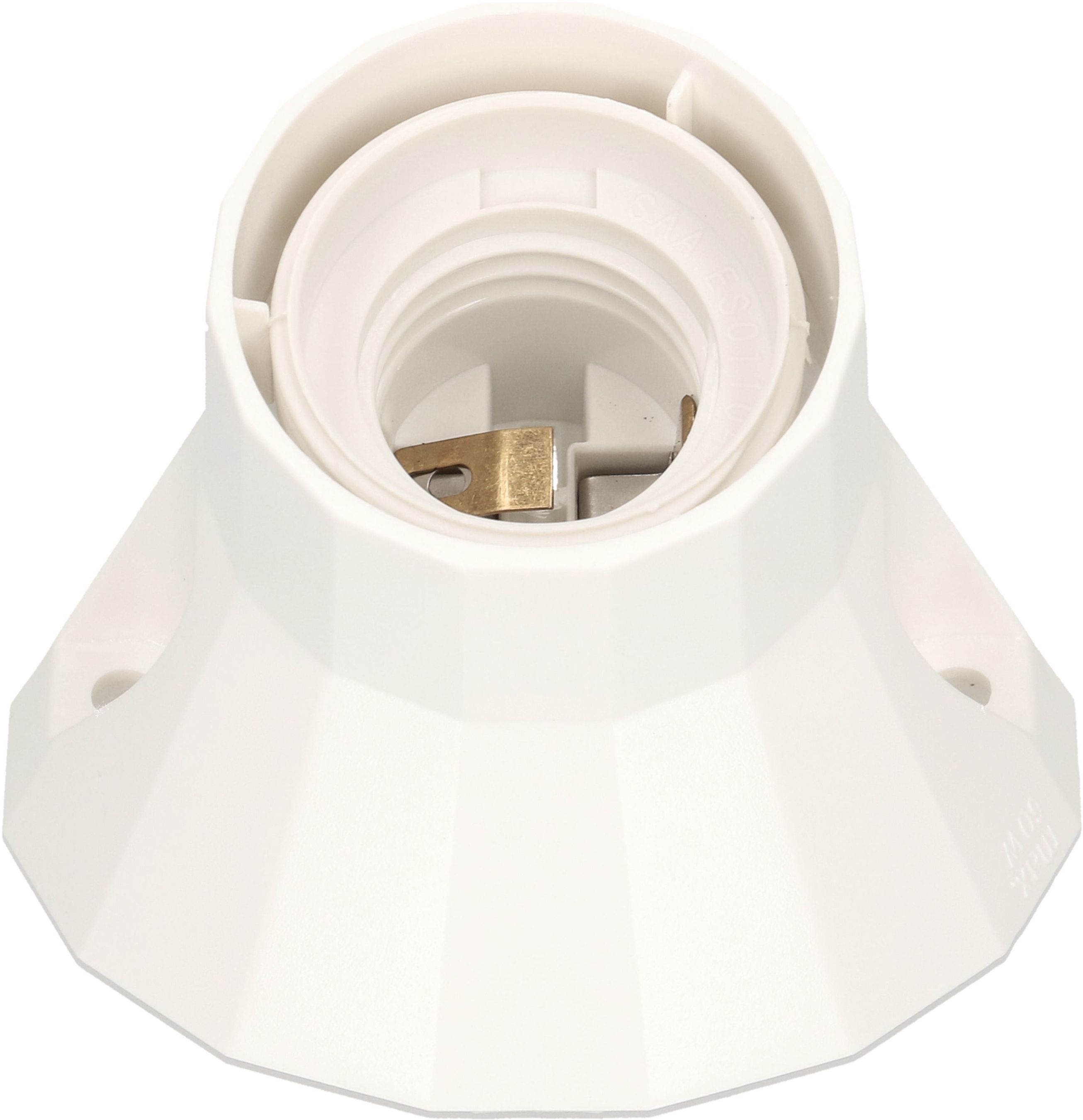 douille murale E27 blanc