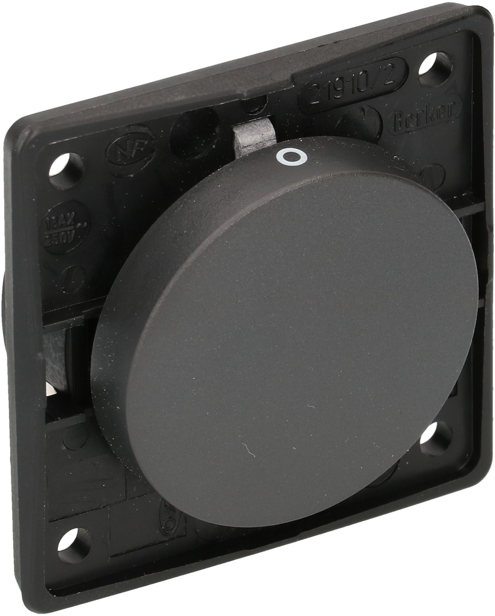 interruttore basculante s0 impresso 0 Integro Flow/Pure IP44 ant