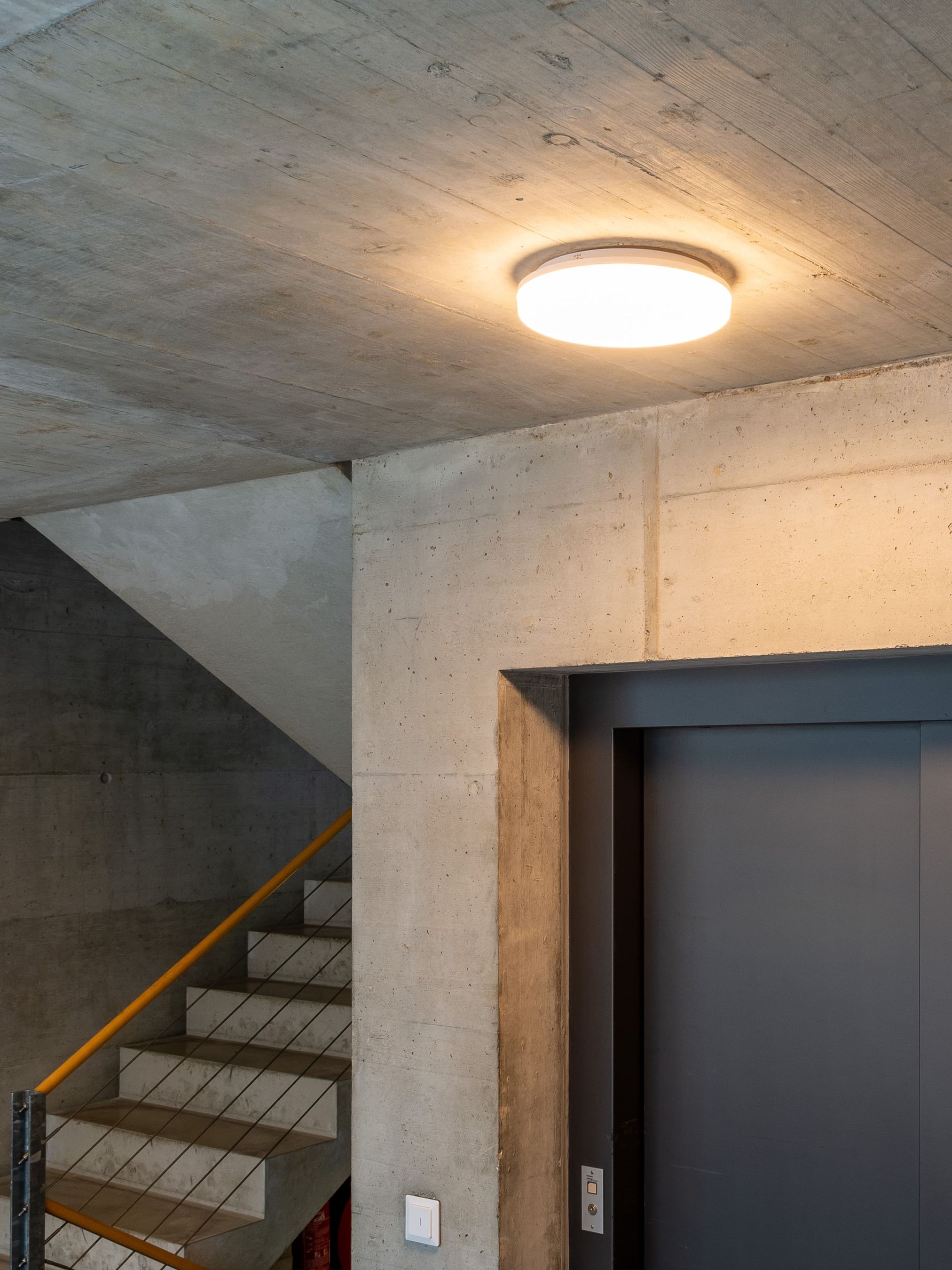 plafonnier et applique LED FLAT HF blanc 3000K 1900lm