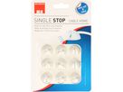 SINGLE STOP Set rond 9x blanc