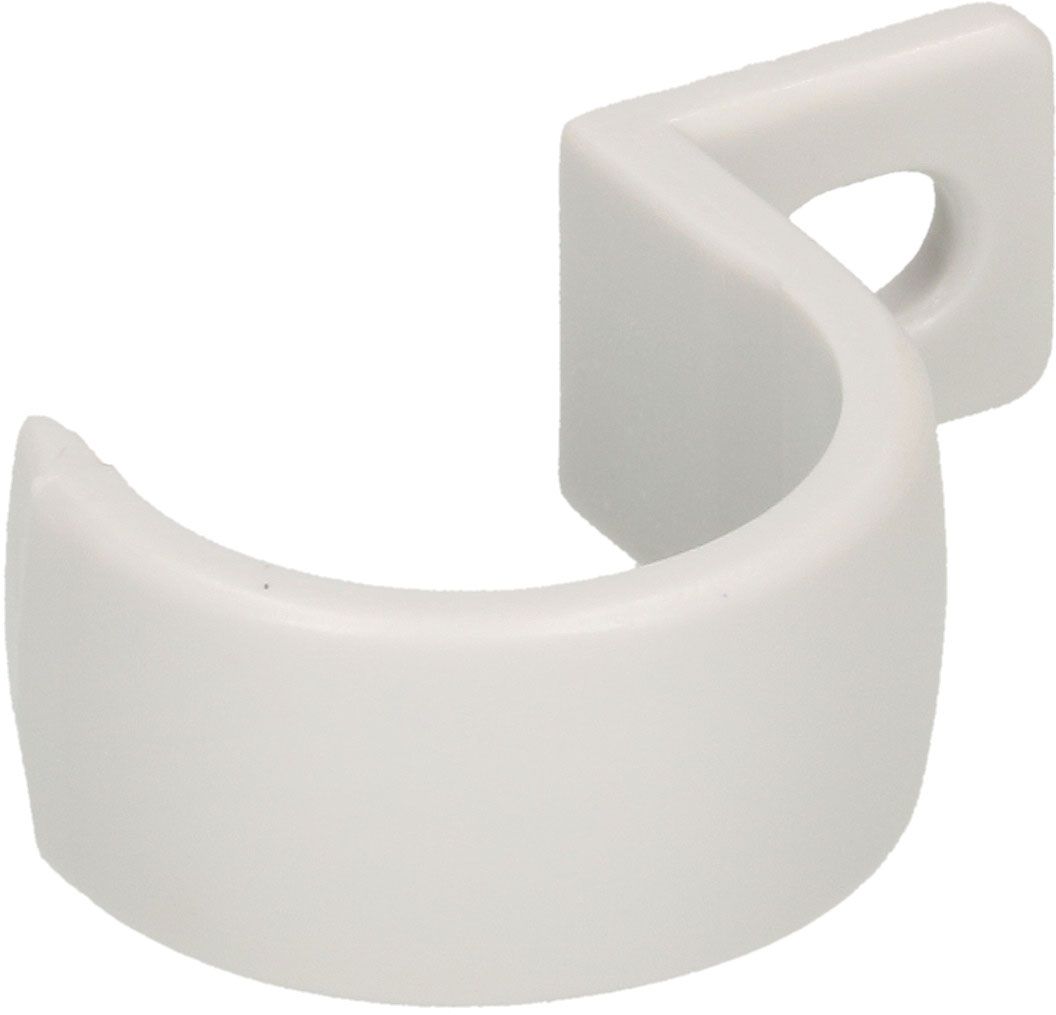 bride synthétique M25 1 lobes gris / 10 pièces