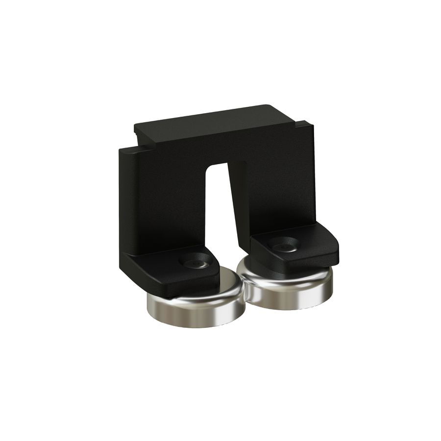 CUBO set de montage accroît anthracite avec aimant / 2 pièces