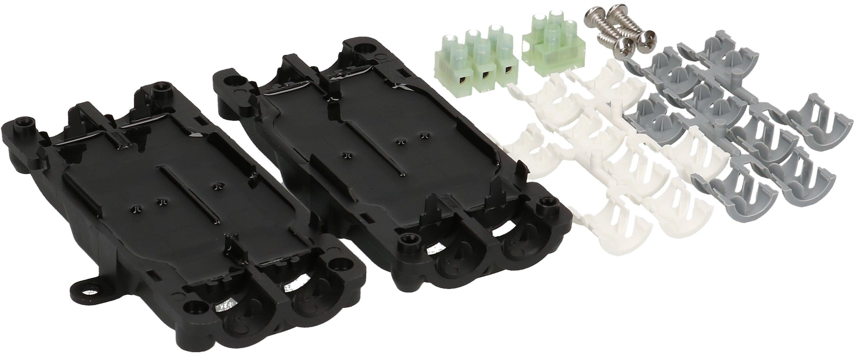 Boîte de connexion 2+3x2.5 mm2 IP68 Paguro noir