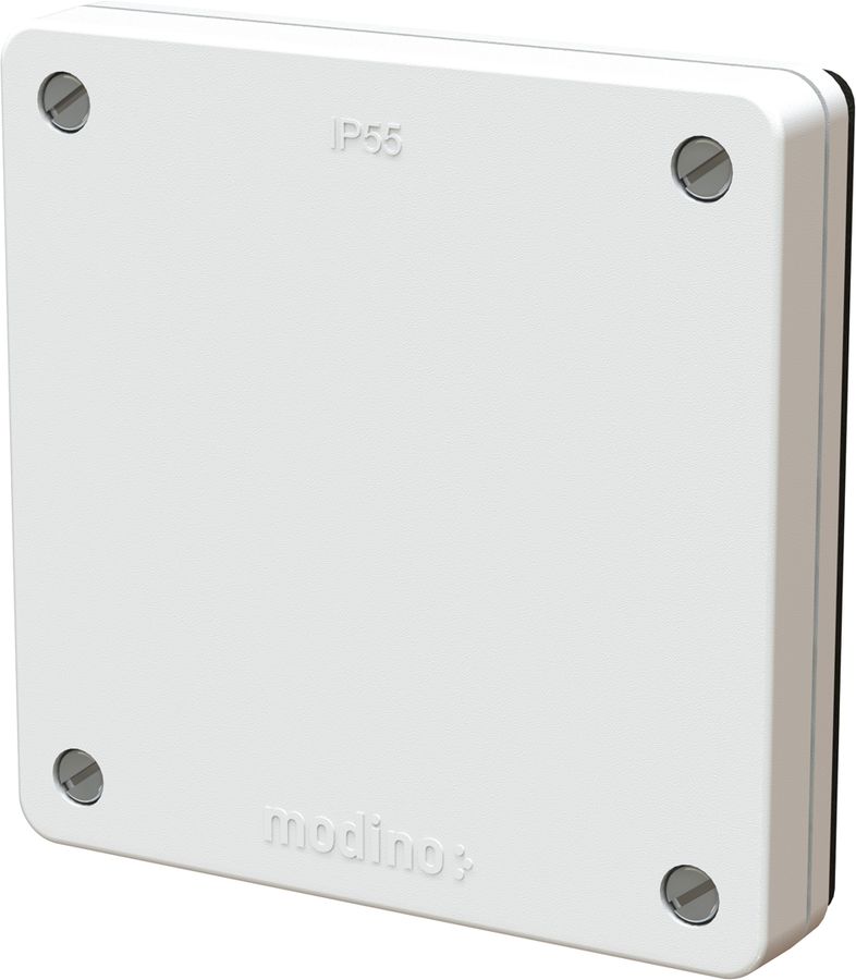 Blindabdeckung UP exo IP55 weiss