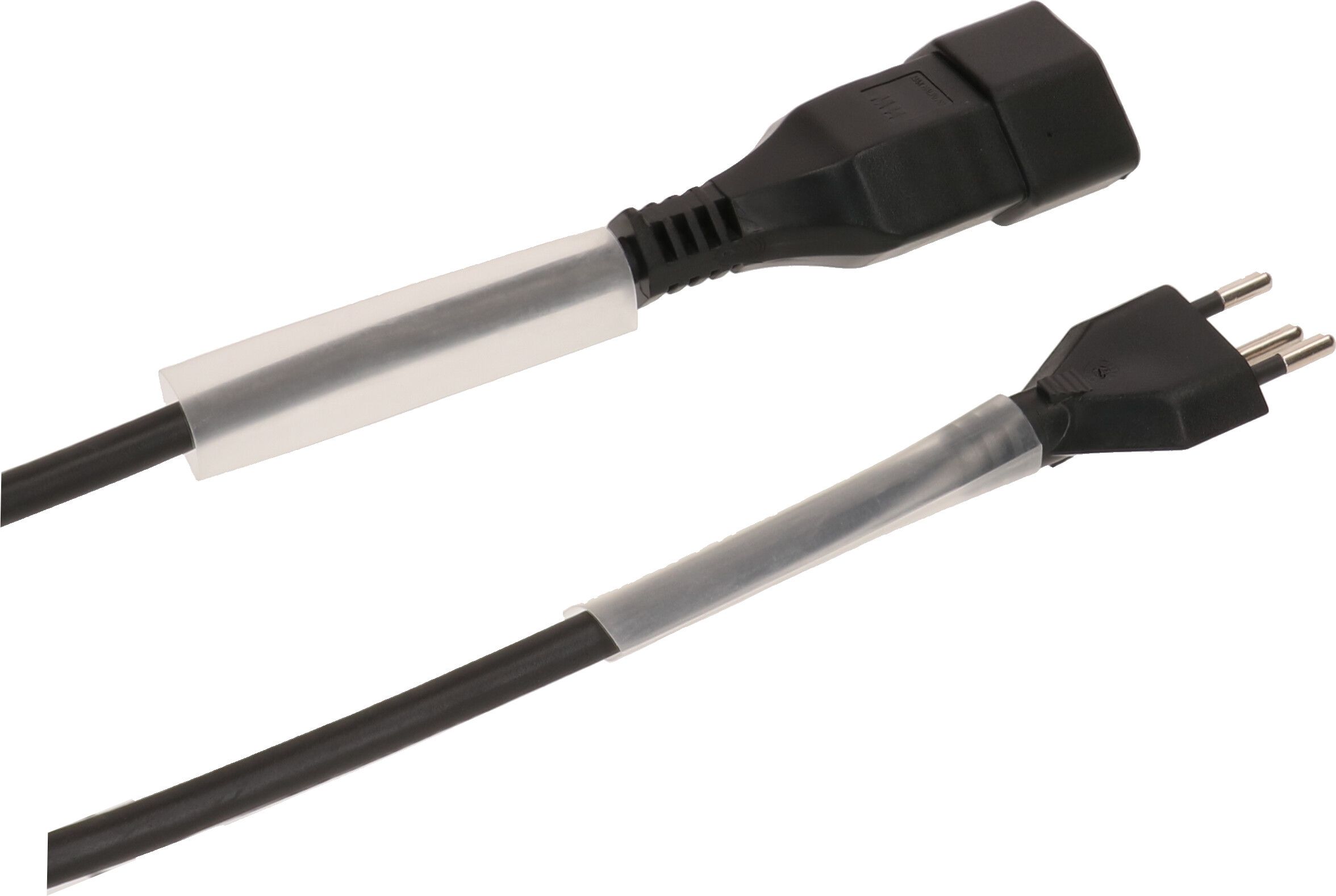 rallonge TD H05VV-F3G1.5 10m noir type 12 / type 13