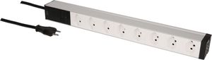 PDU 19 pouce 8x type 13 blanc 1U
