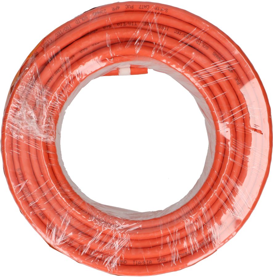 câble réseau Cat. 7 S/FTP 25m orange