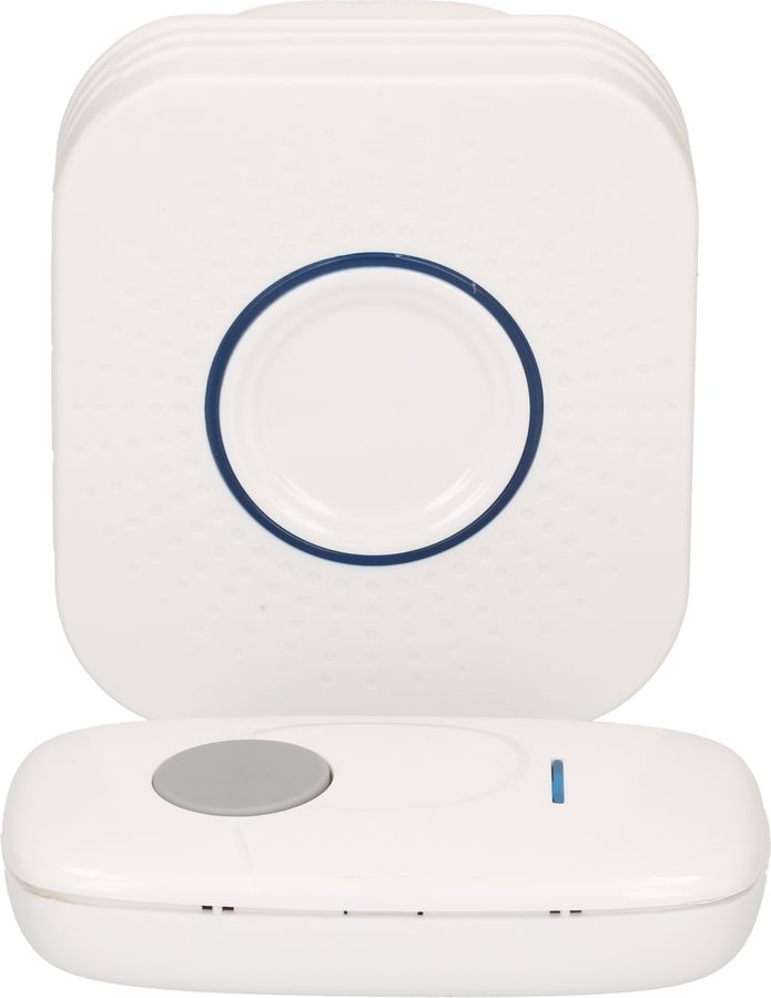 Gong-Kit weiss drahtlos RW=200m Netzstecker