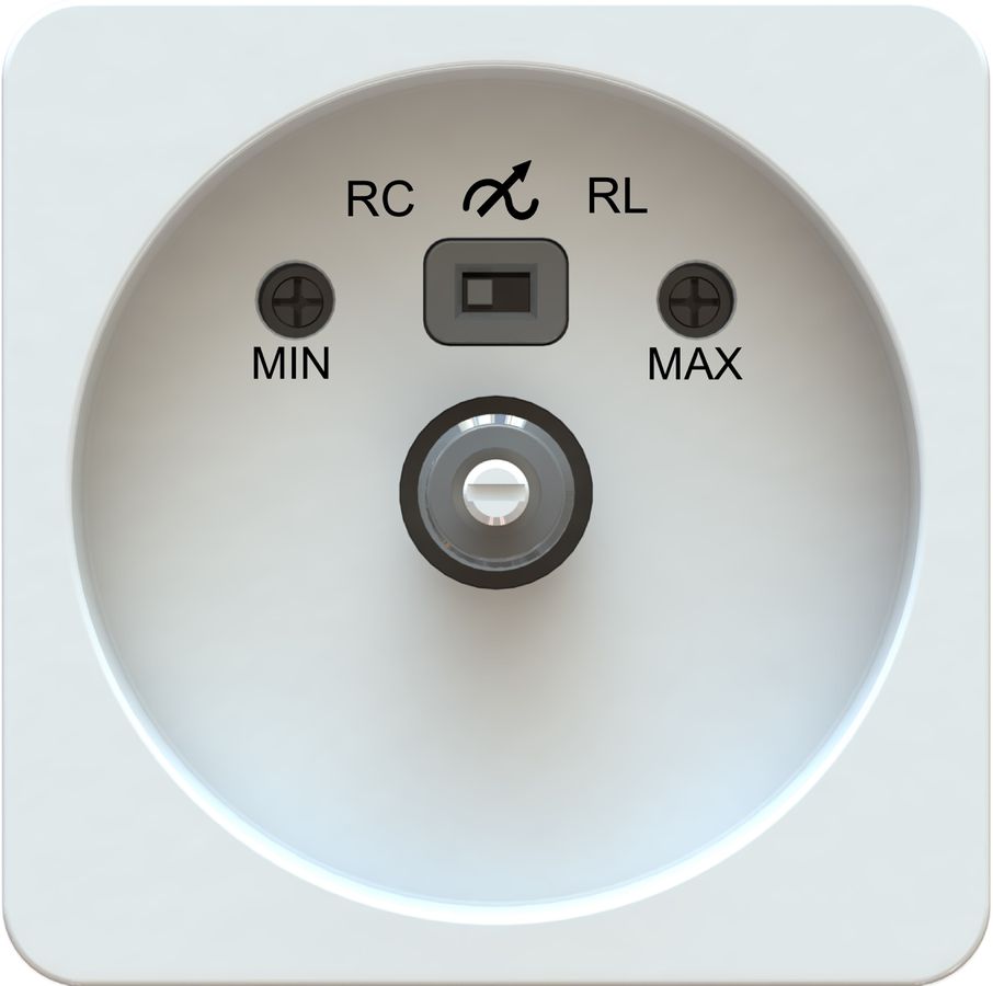 variateur rotatif universel LED AP priamos blanc