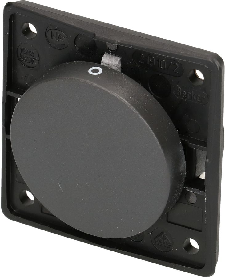 interruttore basculante s0 impresso 0 Integro Flow/Pure IP44 ant