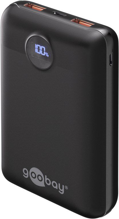 Powerbank 20000mAh QC/PD compact avec affichage d'état