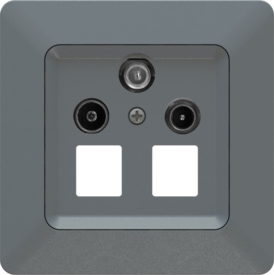 multimédia radio/TV/Sat/réseau 2dB AP priamos anthracite