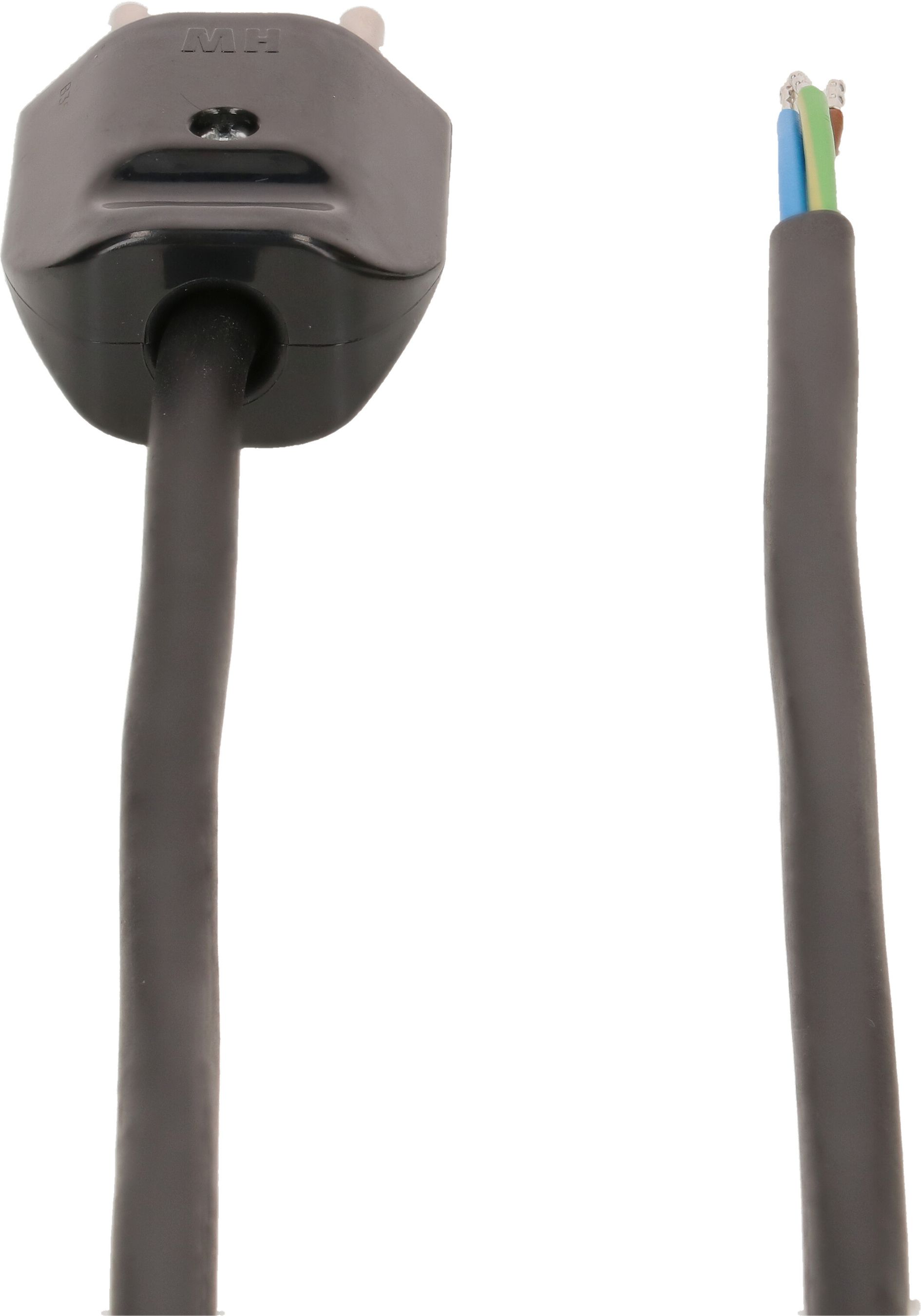 cavo di rete 3G1.0 3m bianco schermato con tipo 12 connettore