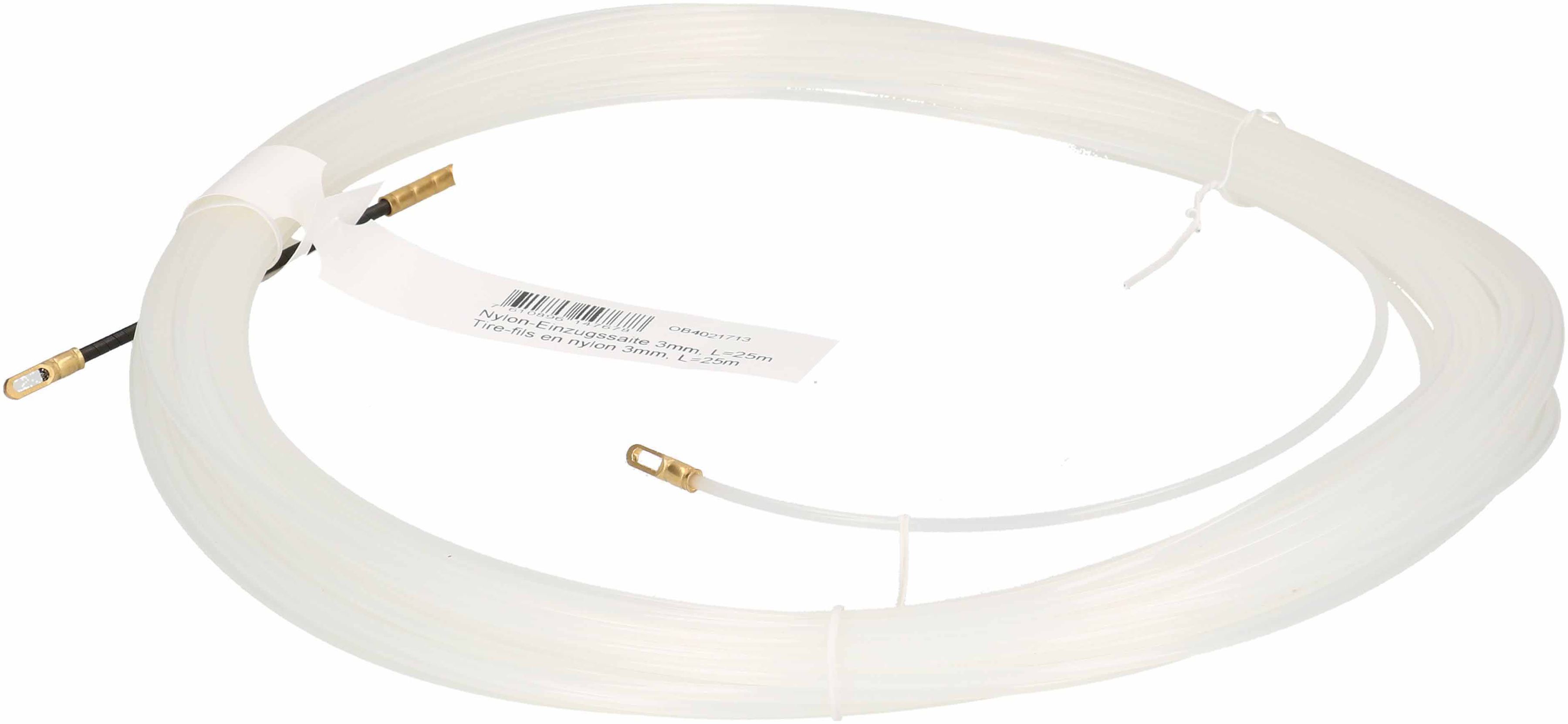 Tire-fils en nylon 3mm L=25m