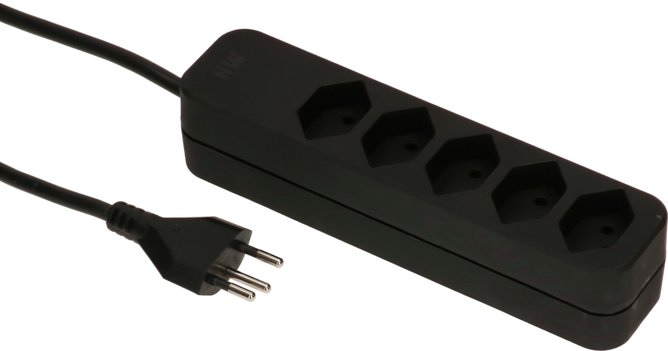 multiprise Swiss Line 5x type 13 noir aimant 5m