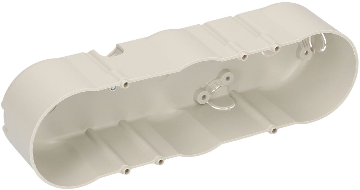 boîte de protection contre le toucher ta.3x1 Integro gris